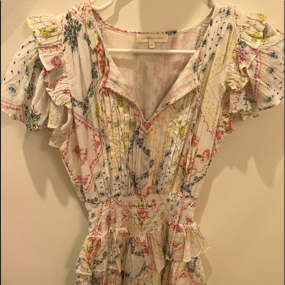 Love Shack Fancy mini dress